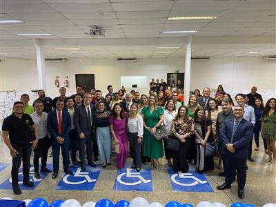 Foto da Notícia: Incentivando nova geração de advogados, Gisela Cardoso participa de bate-papos com alunos de Direito